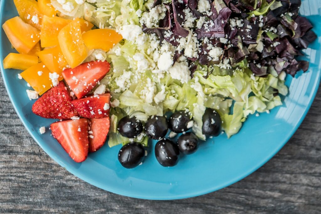 Weight loss with nutrition food