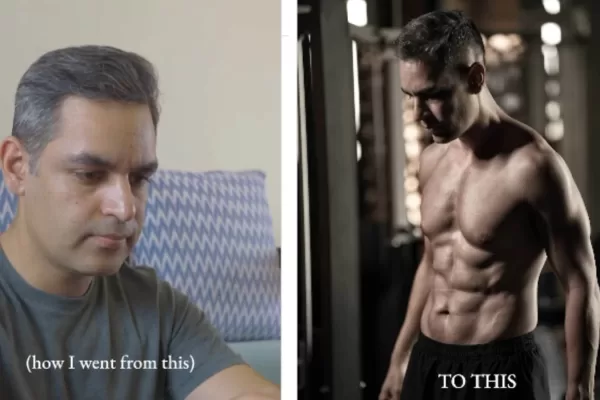 Ankur Warikoo lost 10 kgs and built six-pack abs lost 10 kgs and built six-pack abs